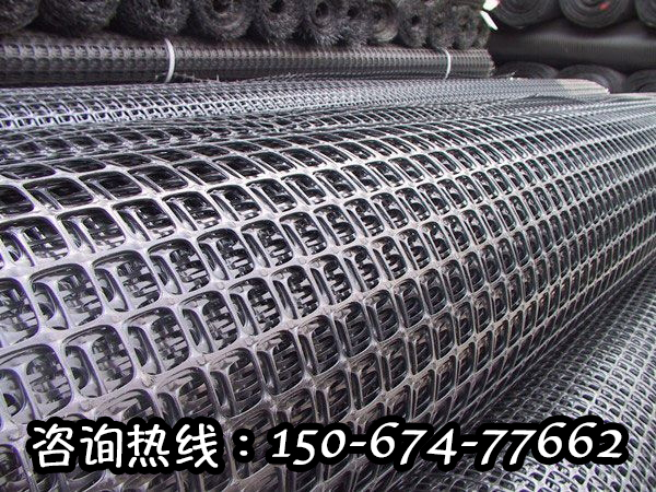 双向拉伸塑料土工格栅